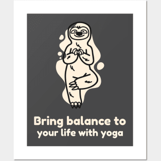 Bring Balance to Your Life with Yoga Posters and Art